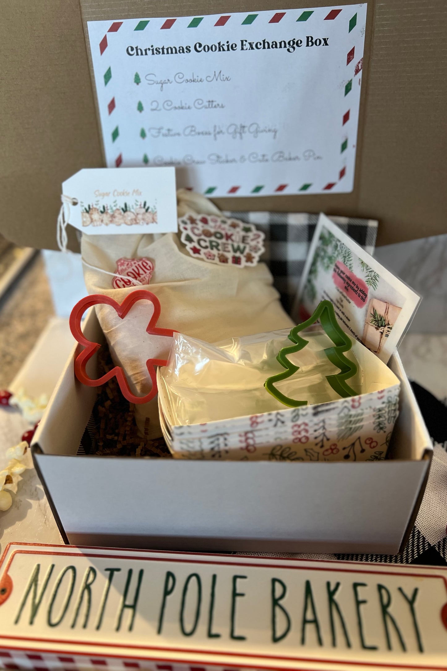 Christmas Cookie Exchange Box