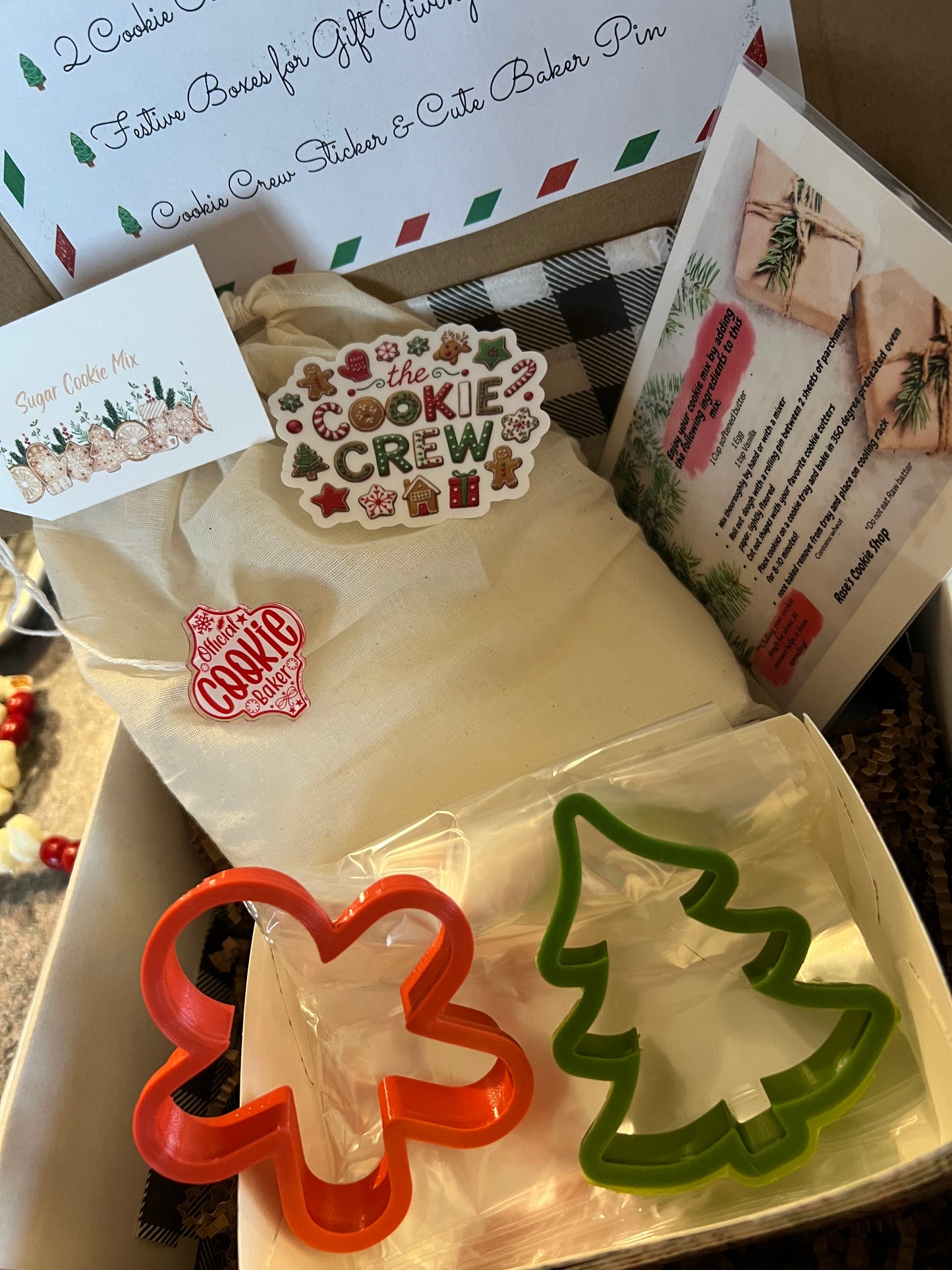 Christmas Cookie Exchange Box