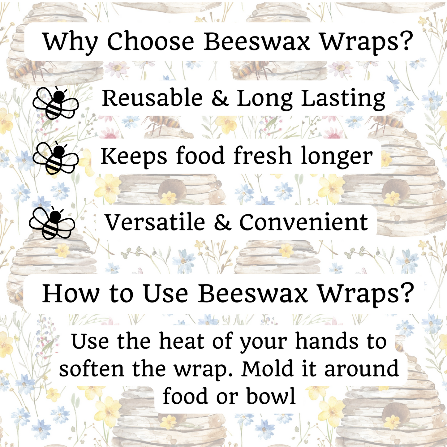 Beeswax wraps
