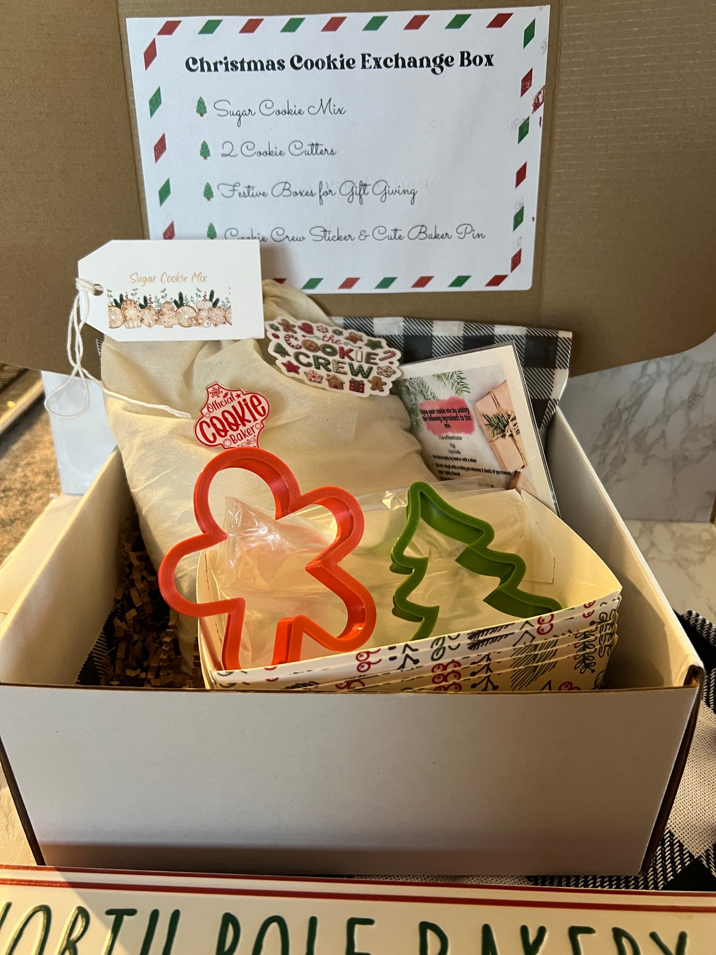 Christmas Cookie Exchange Box