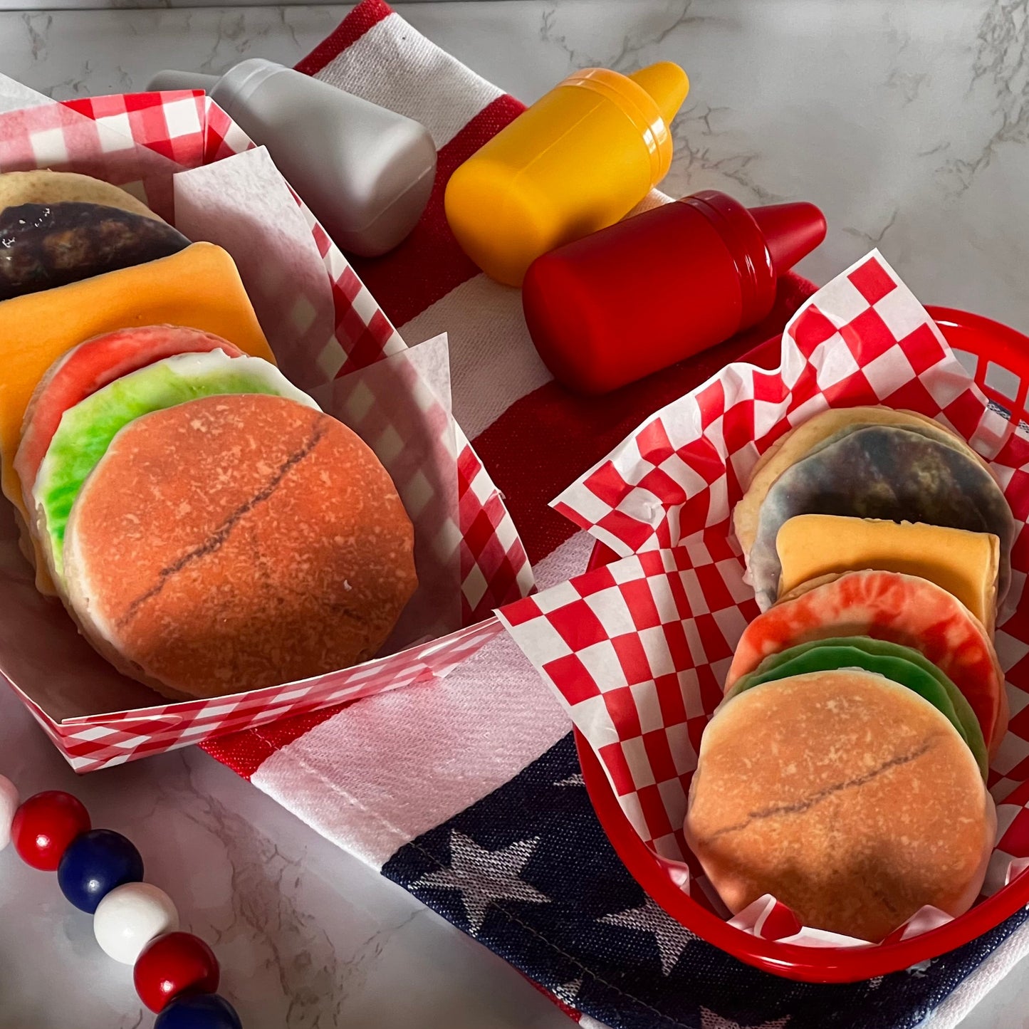 All American Hamburger Basket
