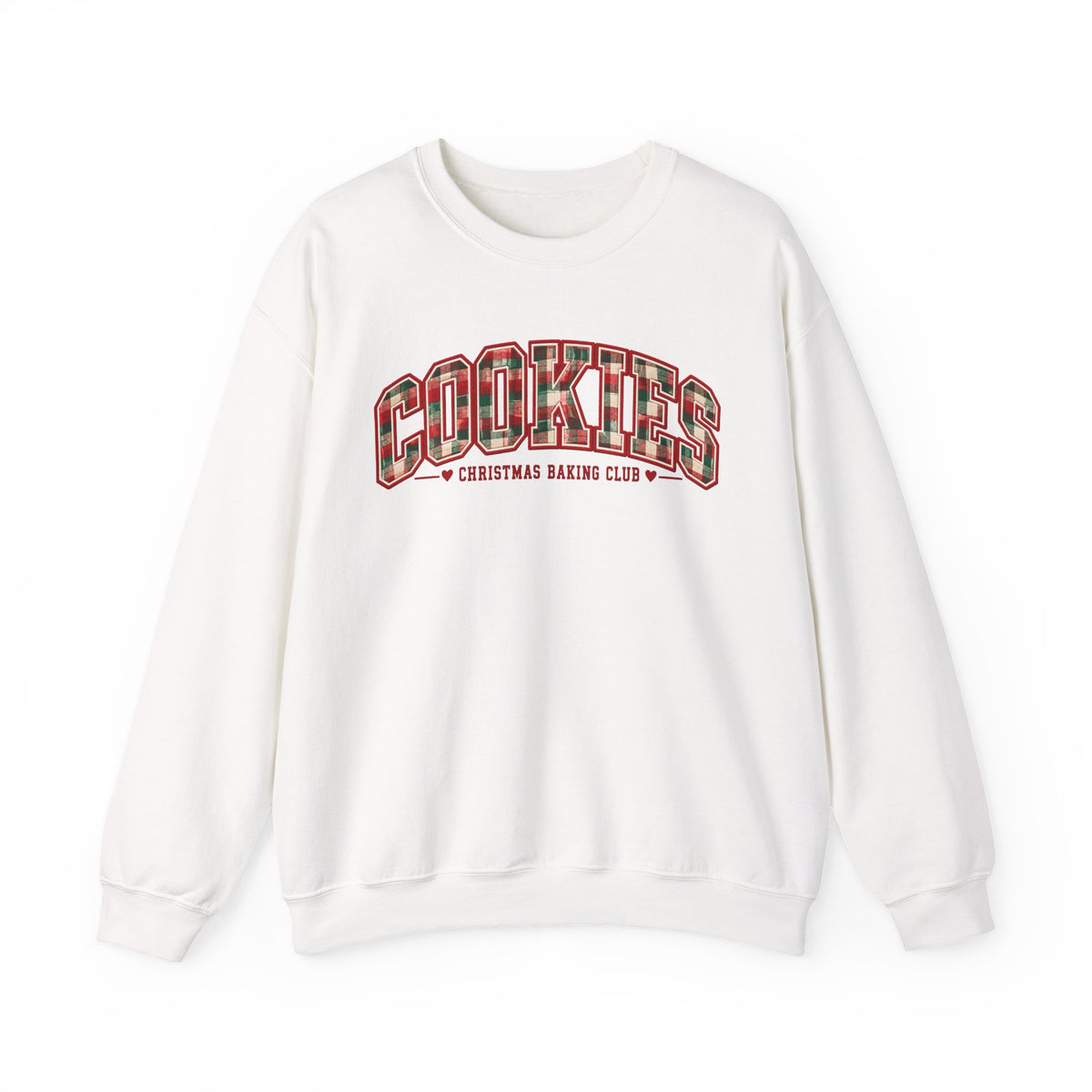 Cookies Christmas Baking Crew Sweatshirt
