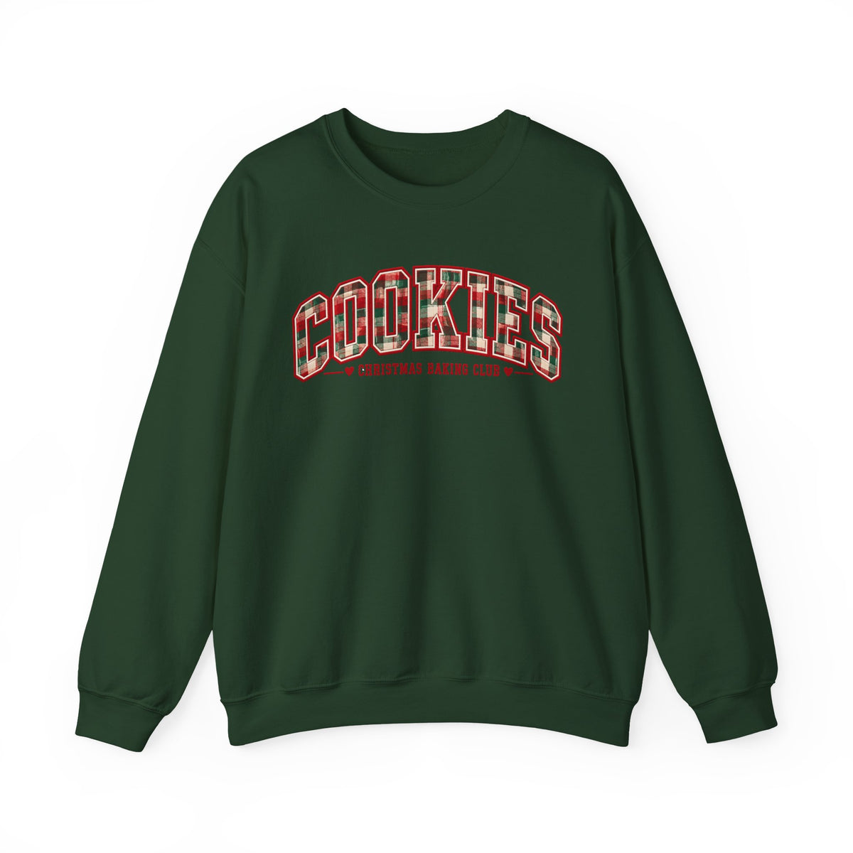 Cookies Christmas Baking Crew Sweatshirt