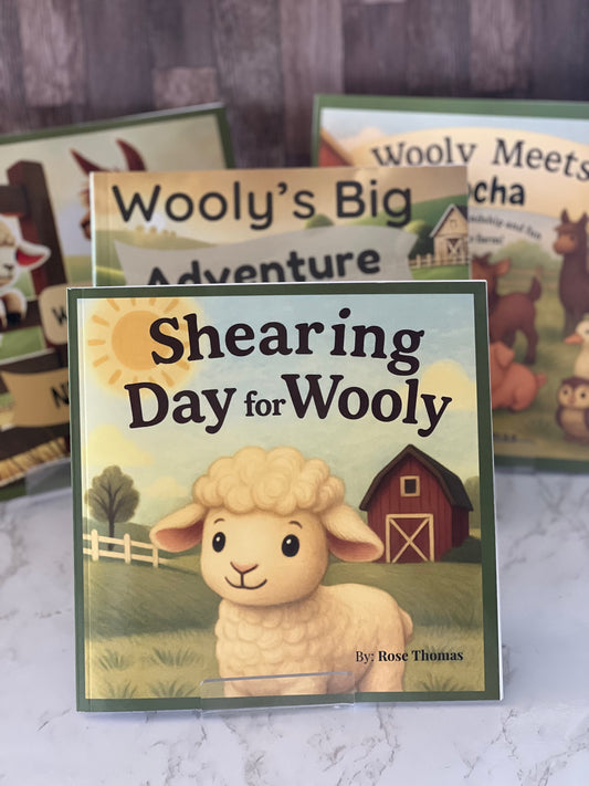 “ Shearing Day for Wooly”

– Shearing Day for Wooly available now!